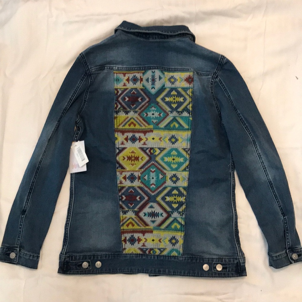 LuLaroe Jaxon Aztec Design Jacket Large